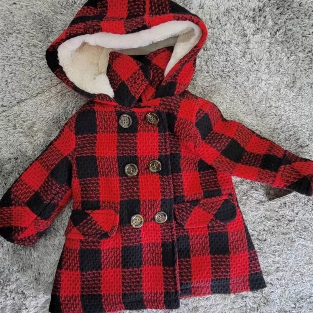 Urban republic Buffalo plaid coat